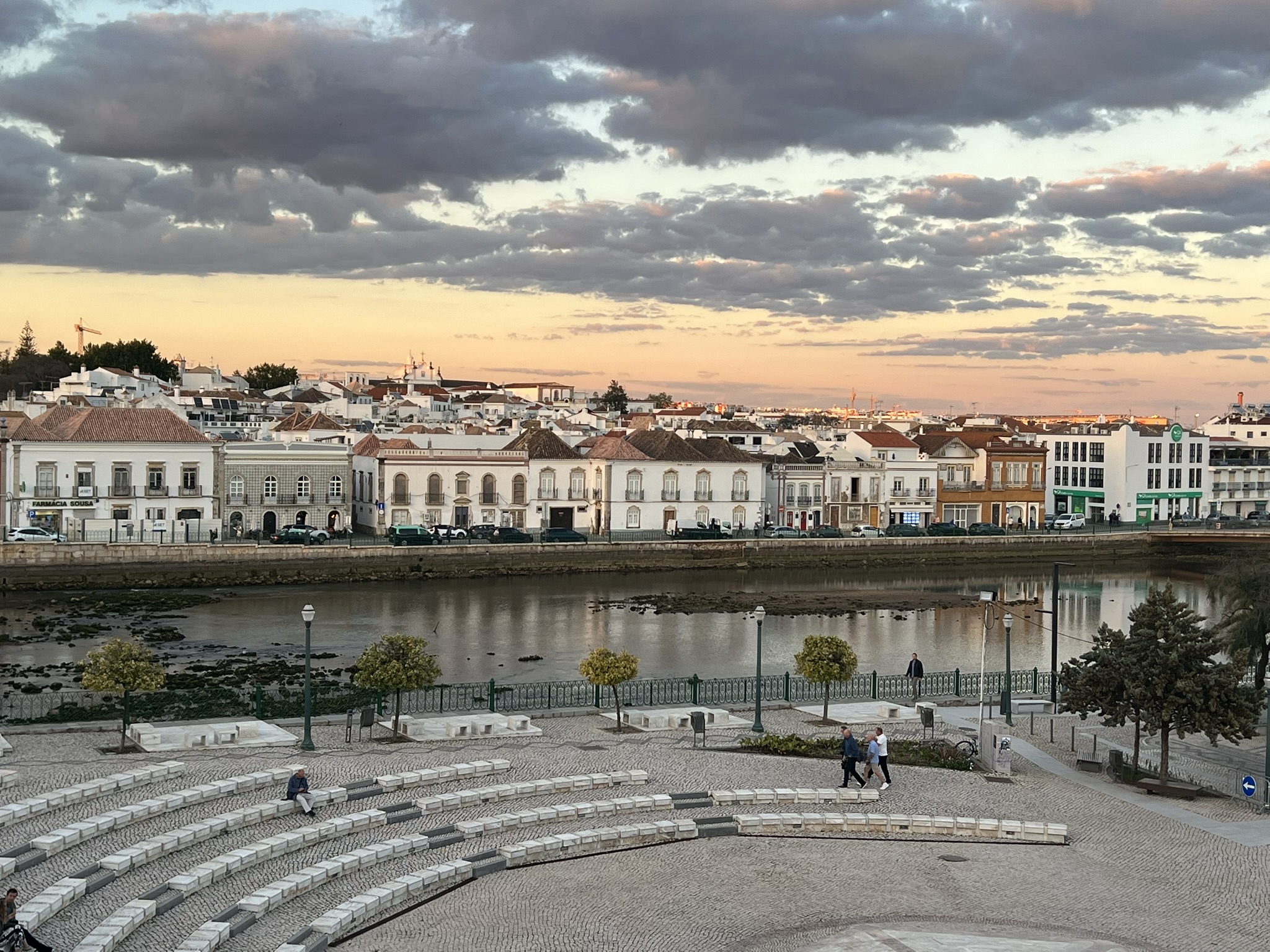 Tavira across the river